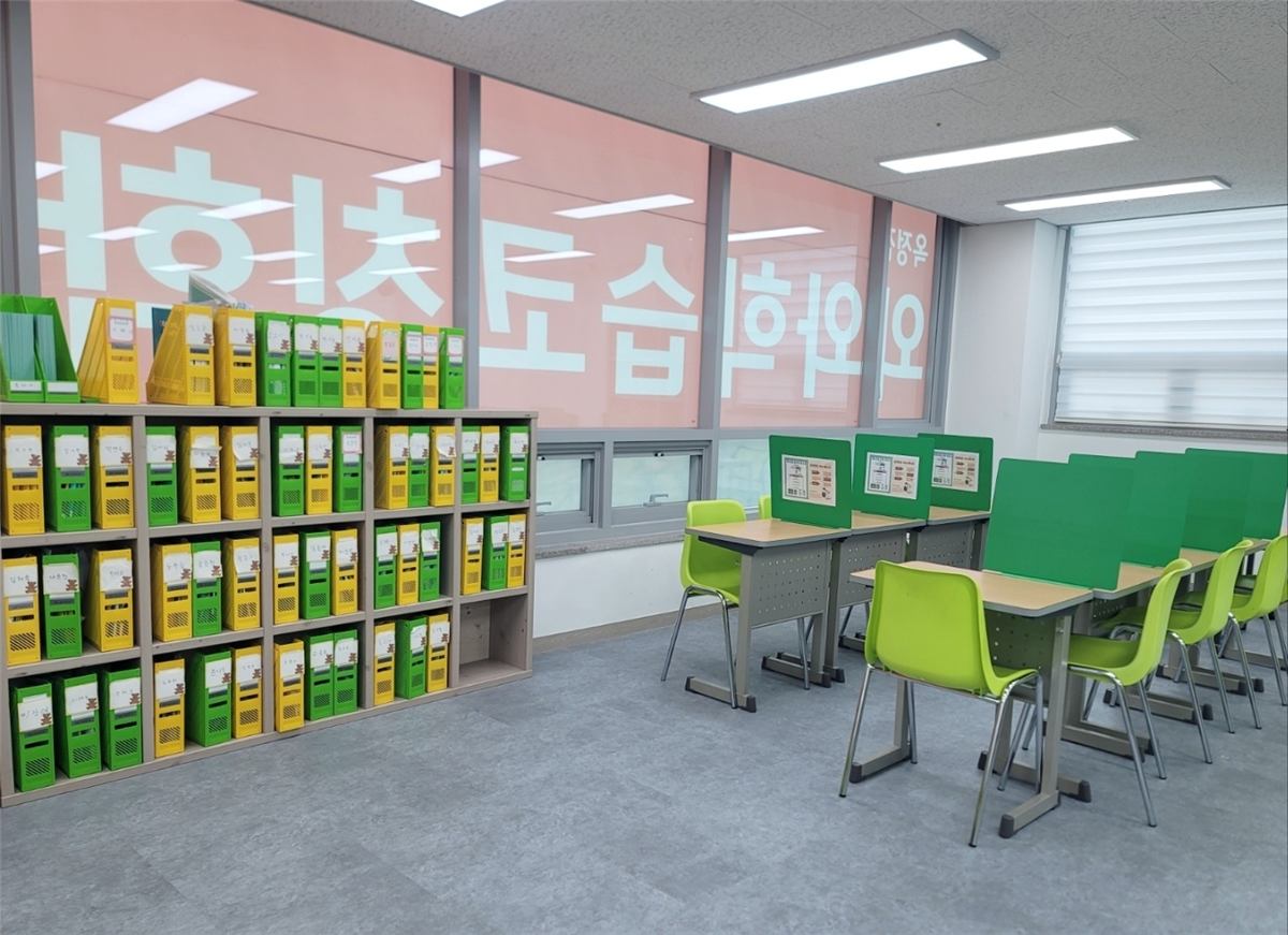 양주 옥정동 와와학습코칭 옥정점 · 칸마다 이름표가 붙은 개인 파일함, 초등 공부는 '어디까지 했는지'에서 갈립니다
